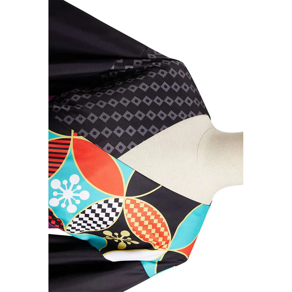 Demon Slayer Uzui Tengen Summer Kimono Outfits Halloween Carnival Suit