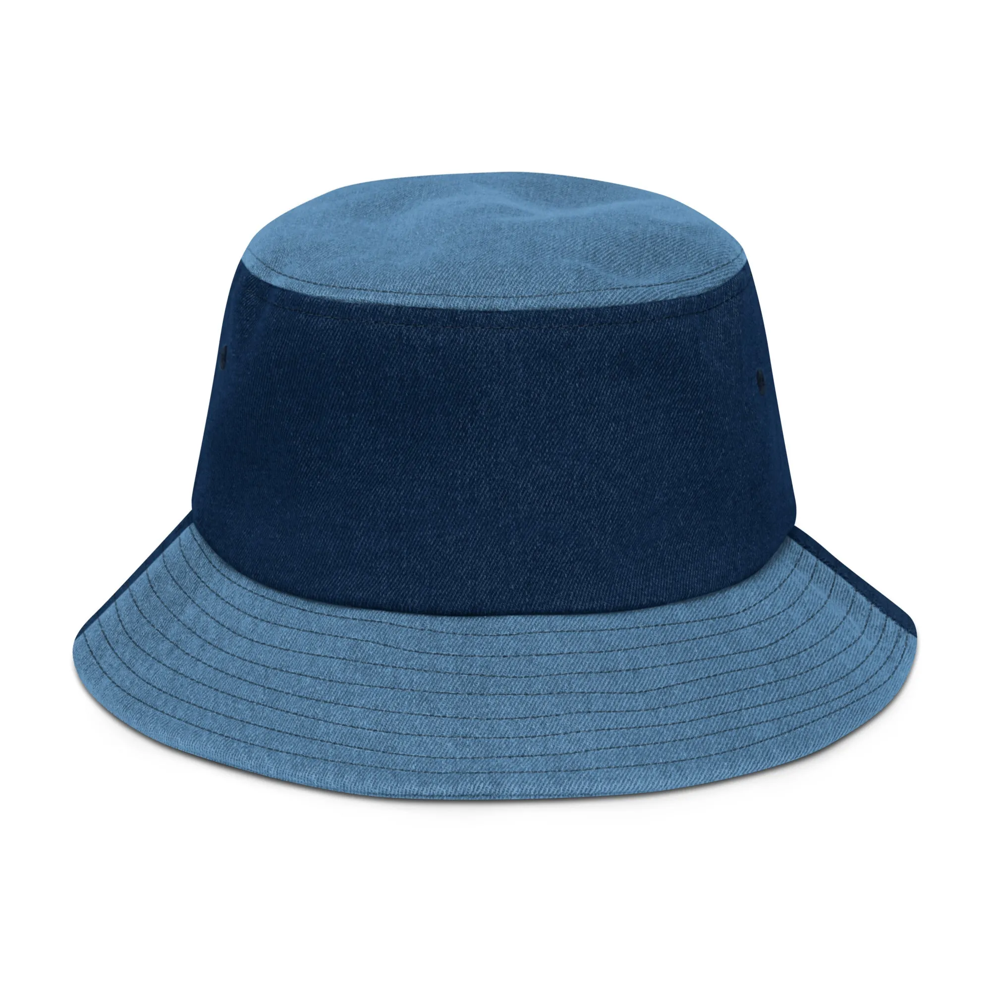 Denim California Hippie Bucket Hat