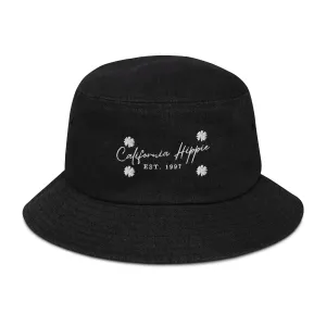 Denim California Hippie Bucket Hat