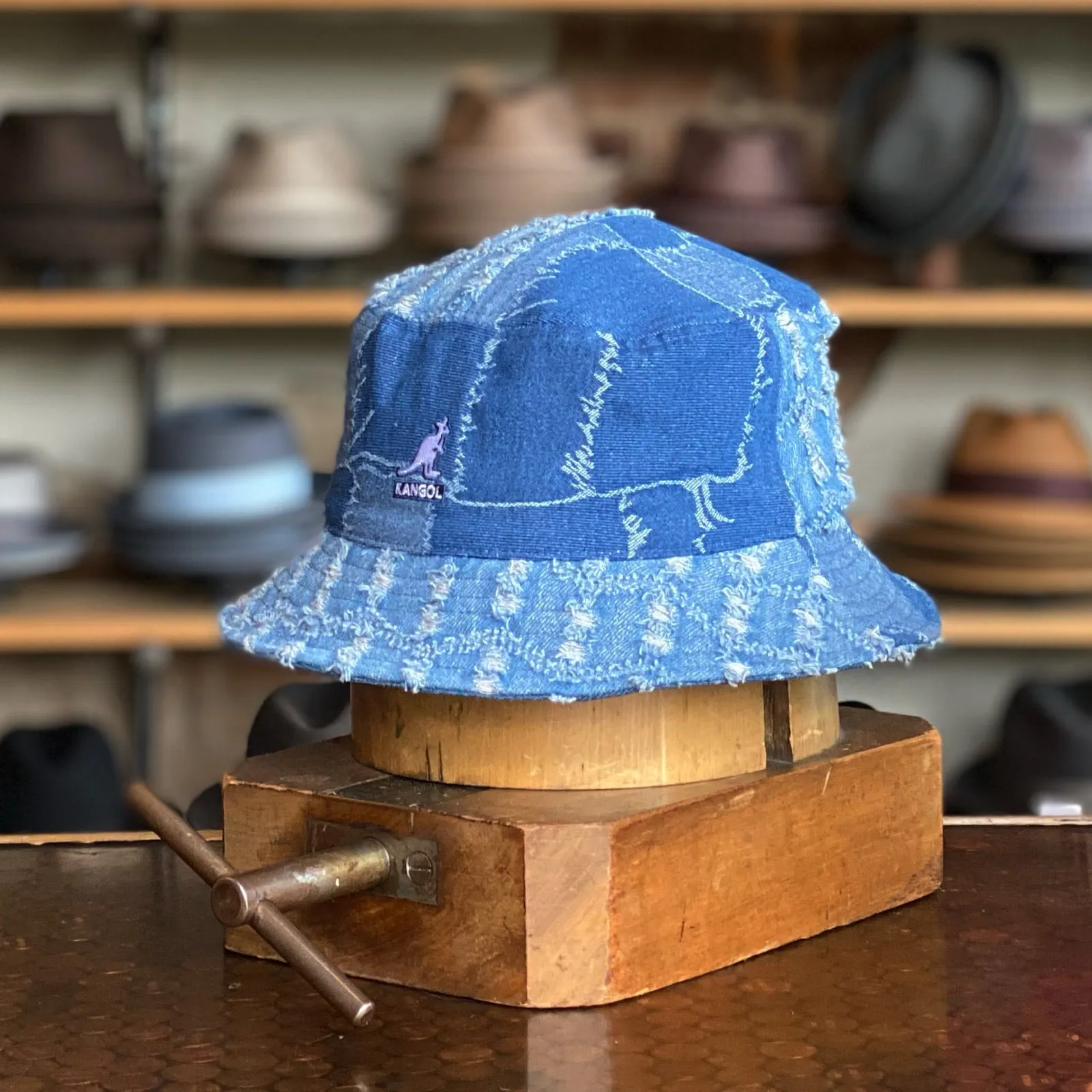 Denim Mashup Bucket Hat