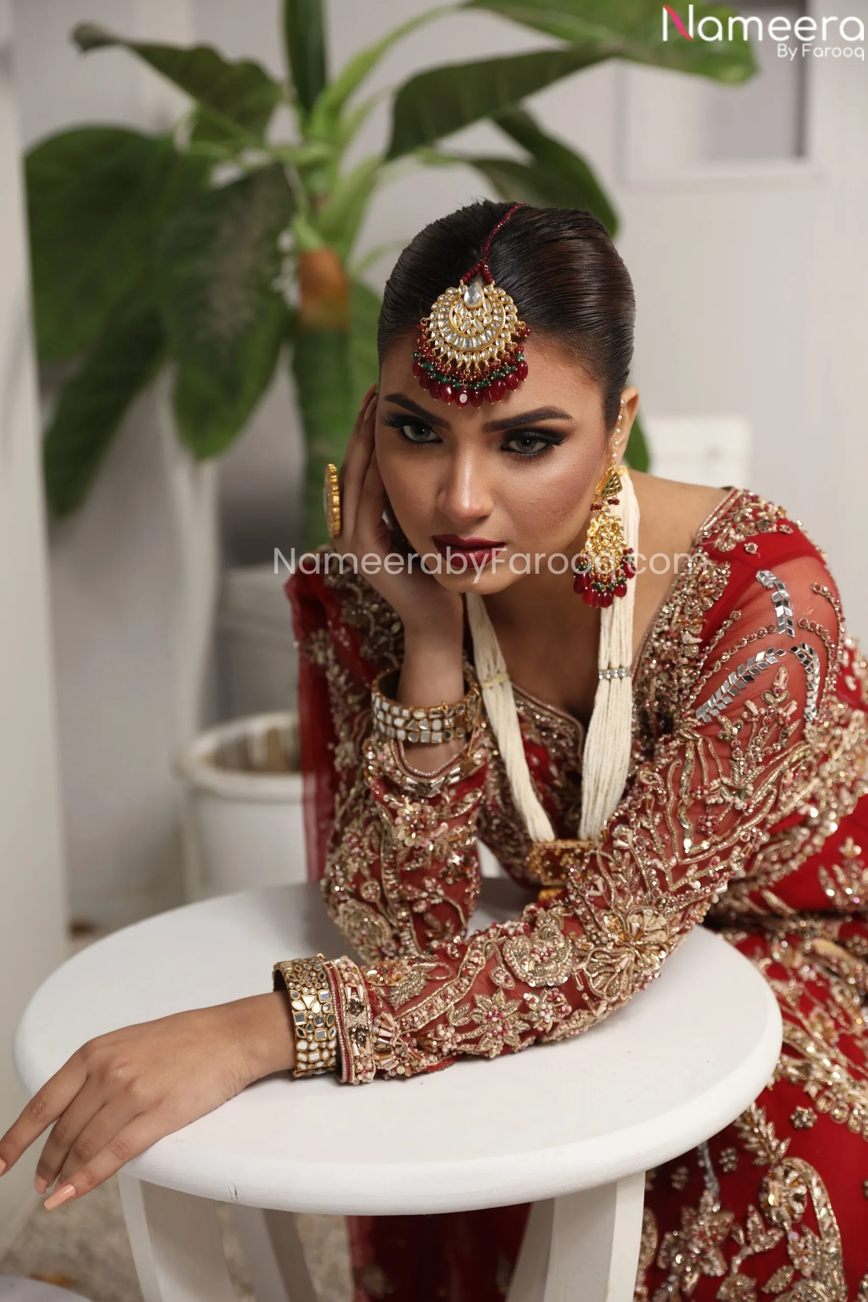Designer Bridal Pakistani Lehenga Choli Dress #BN894