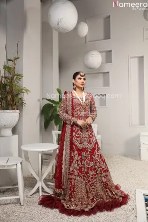 Designer Bridal Pakistani Lehenga Choli Dress #BN894