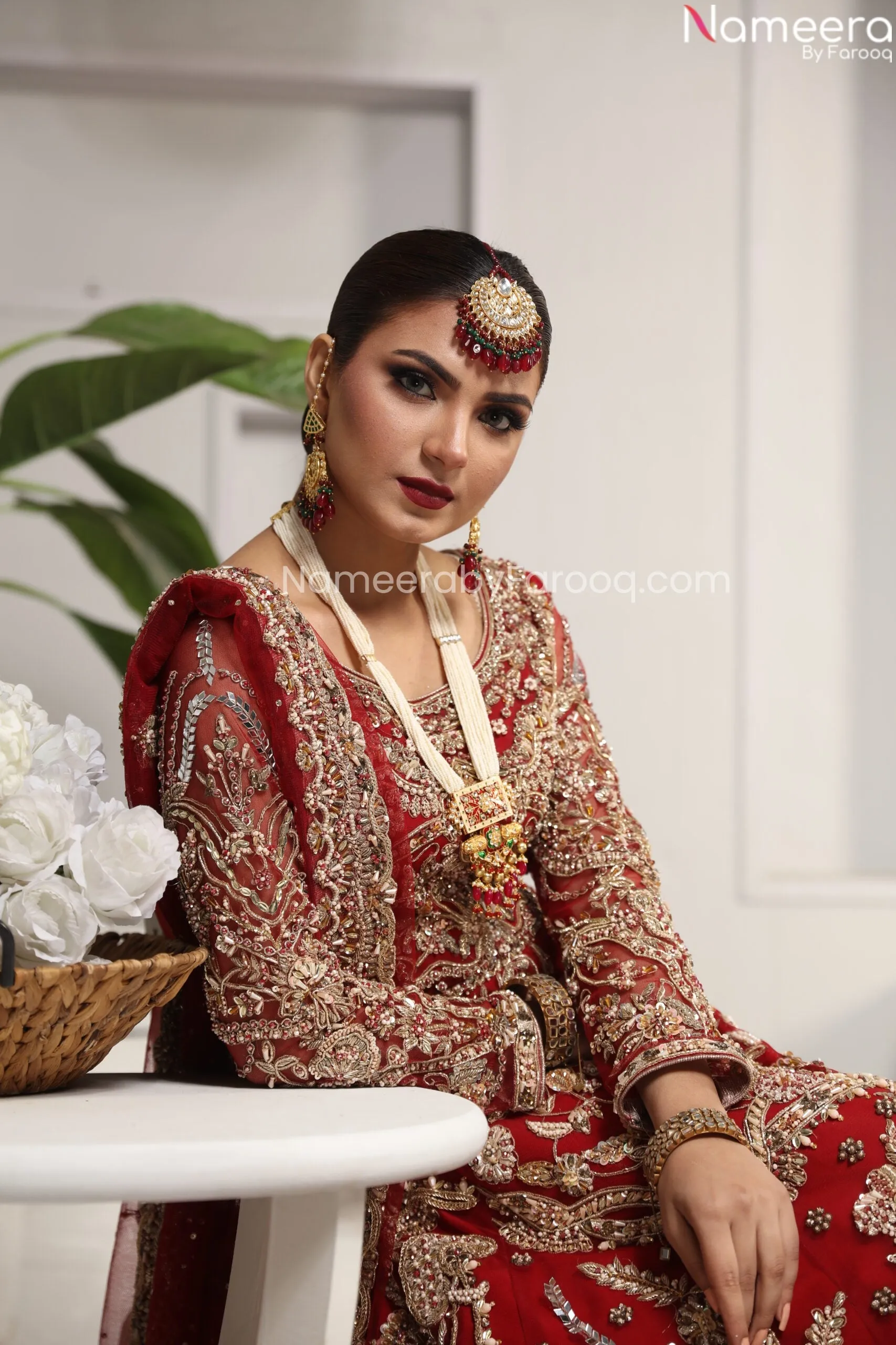 Designer Bridal Pakistani Lehenga Choli Dress #BN894