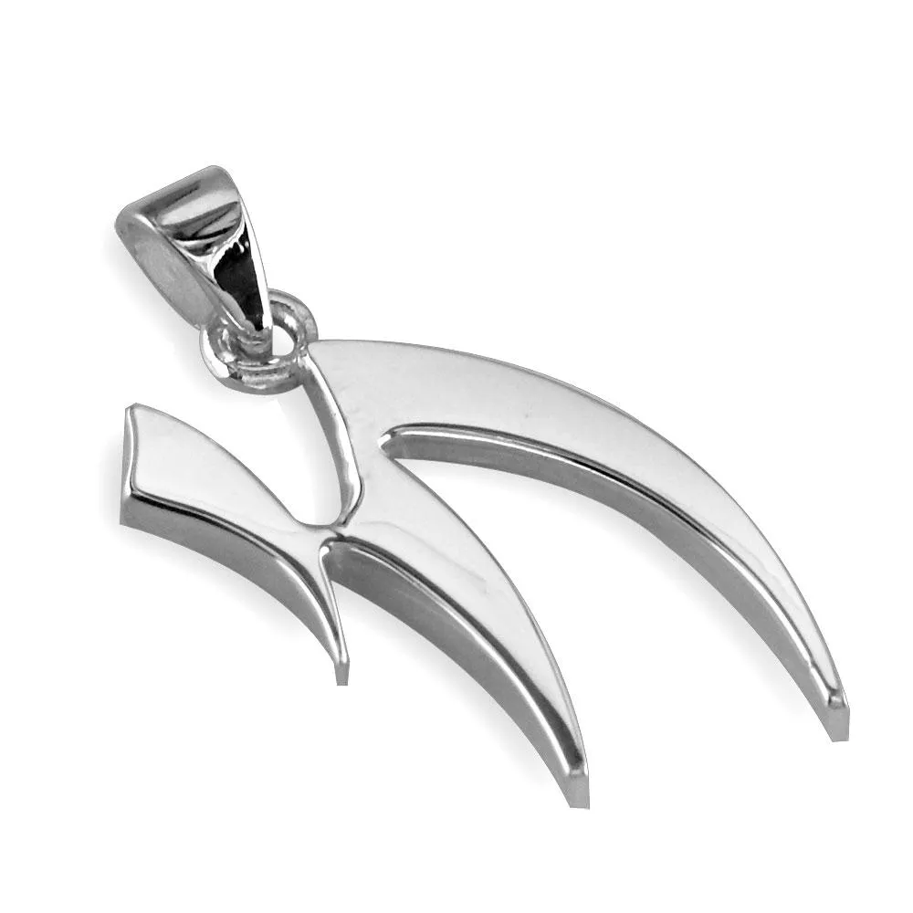 Designer Chai Charm in Sterling Silver