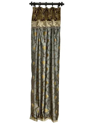Designer Curtain Panel Style 7 Tranquility