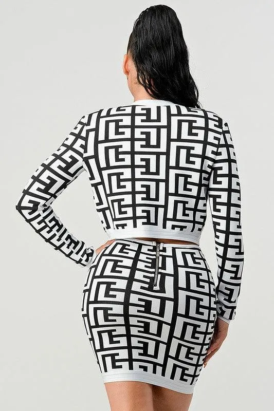 DESIGNER INSPIRED 3PC SET BANDAGE
