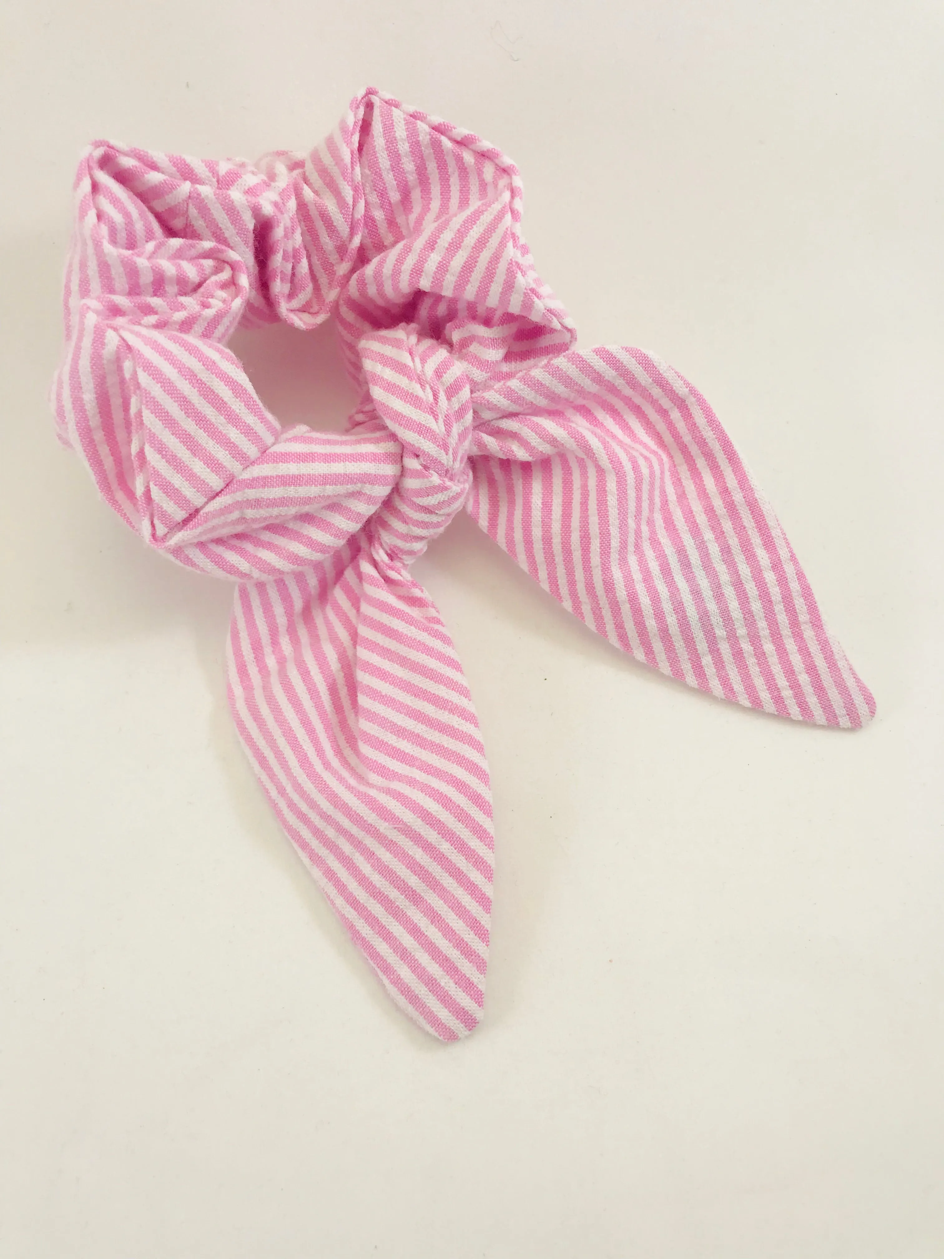 Designer Navy Abstract - Scrunchie