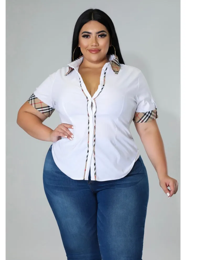 Designer Plus Blouse