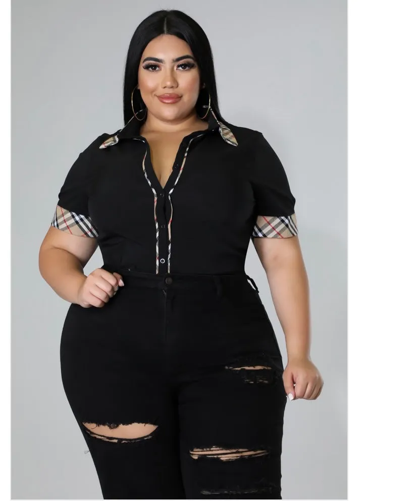 Designer Plus Blouse