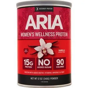 Designer Protein Aria Women's Wellness Protein Vanilla 12 oz