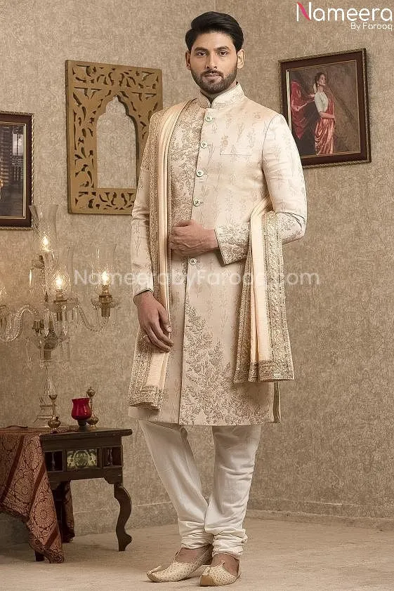 Designer Sherwani Pakistan for Wedding Online #GR102