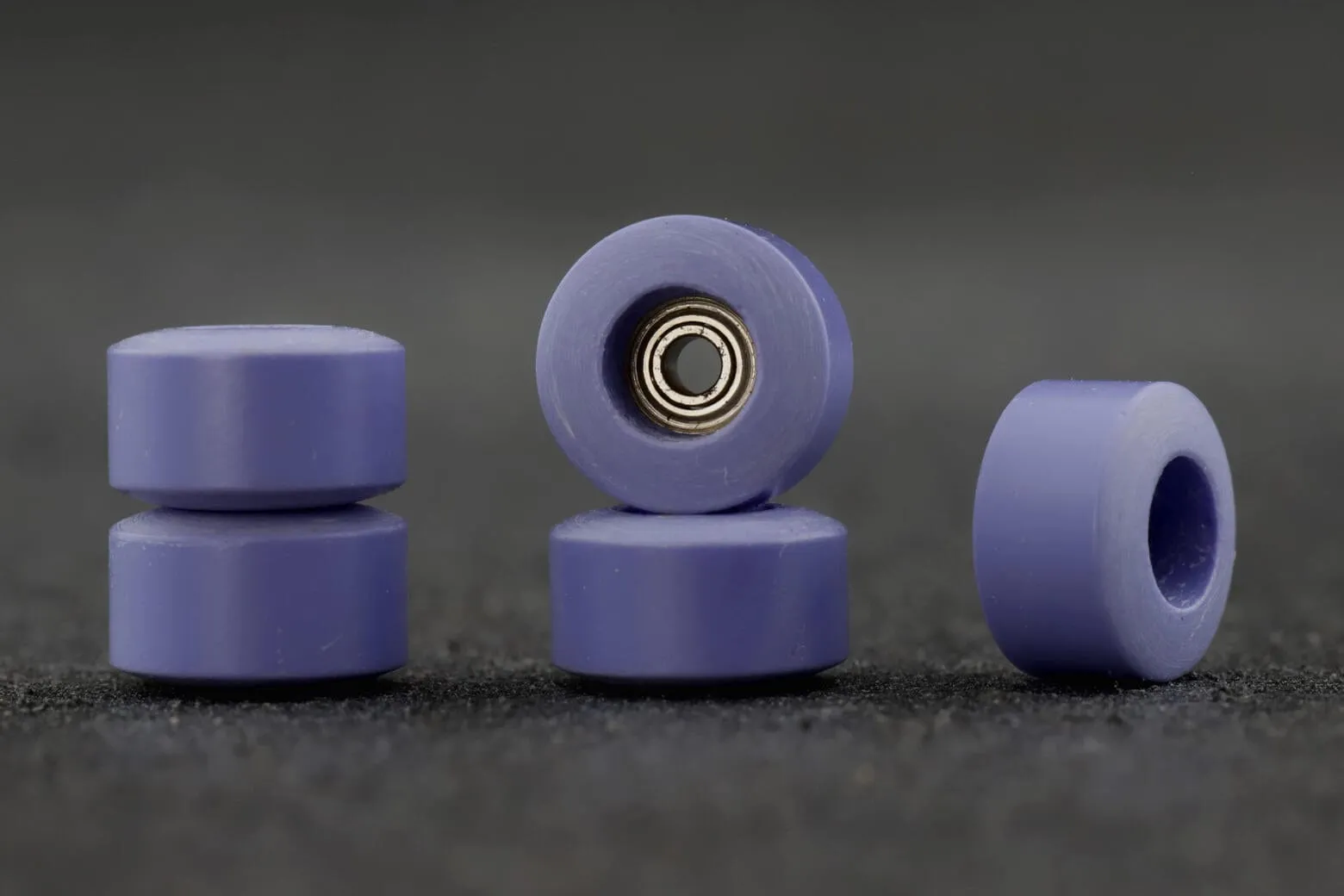 Dirty FB illPills - Grape Purple Urethane Fingerboard Wheels (70D Street Shape)