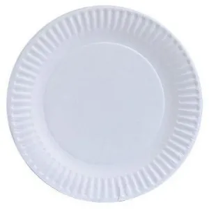 Disposable Paper Plate 6 Inch Pack of 50