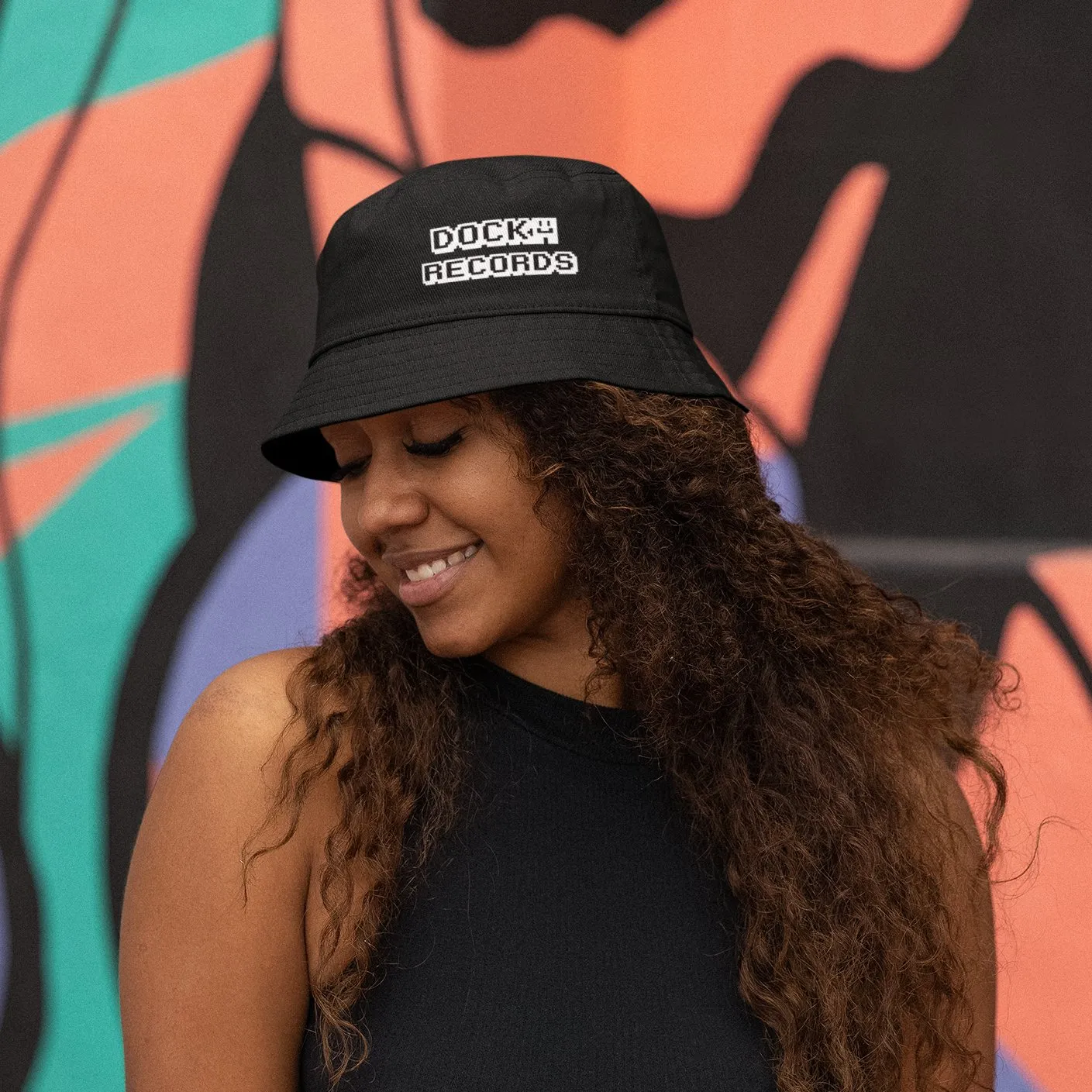 Docka Records Bucket Hat