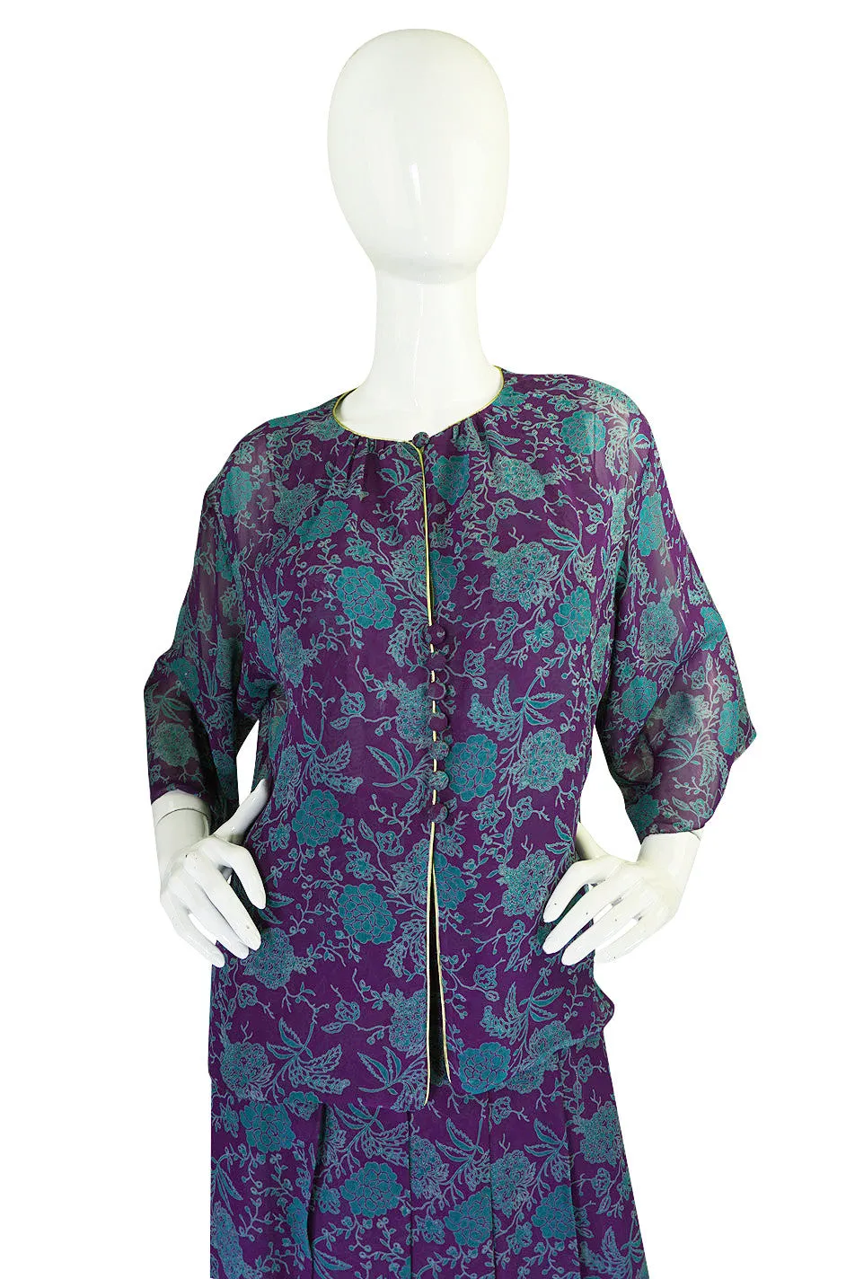 Documented 1976 Christian Dior Skirt & Jacket Set