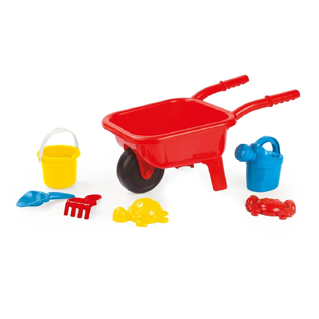 Dolu Plastic Wheelbarrow Beach Set