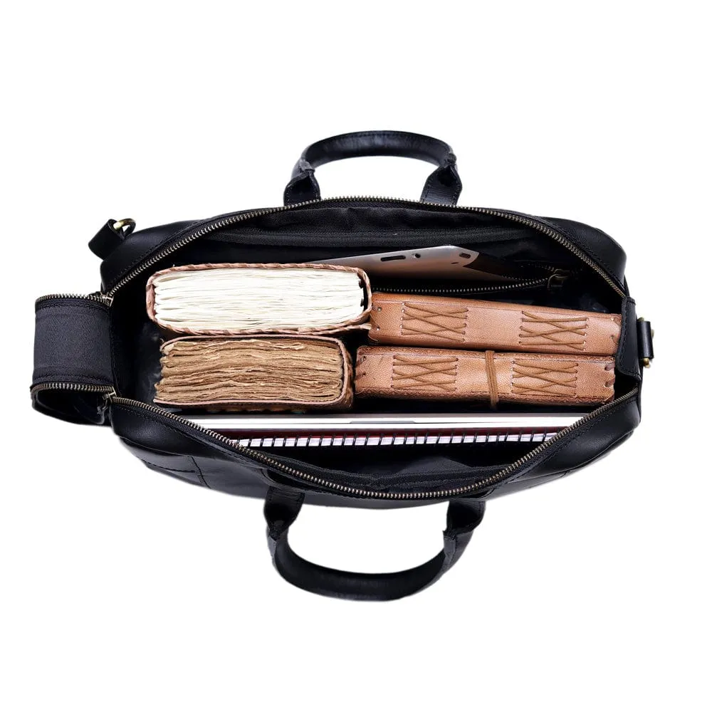 Donovan Handcrafted Leather Messenger/Backpack