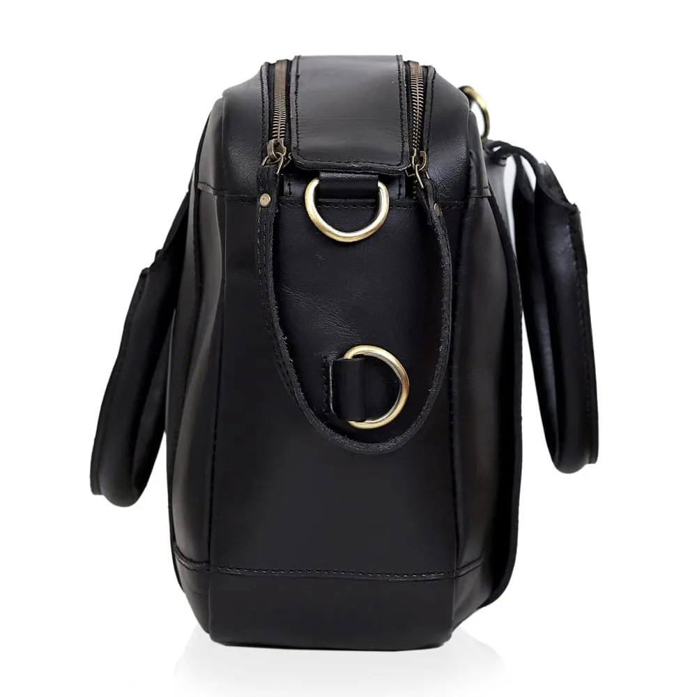 Donovan Handcrafted Leather Messenger/Backpack