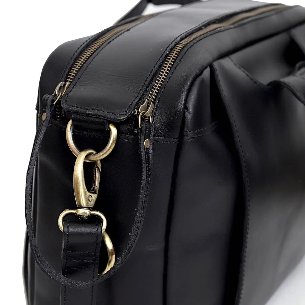 Donovan Handcrafted Leather Messenger/Backpack