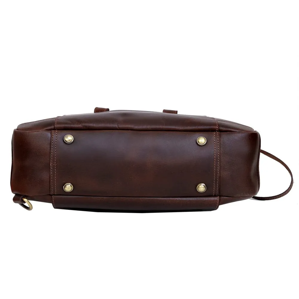 Donovan Handcrafted Leather Messenger/Backpack