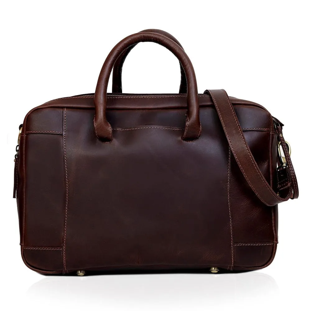 Donovan Handcrafted Leather Messenger/Backpack