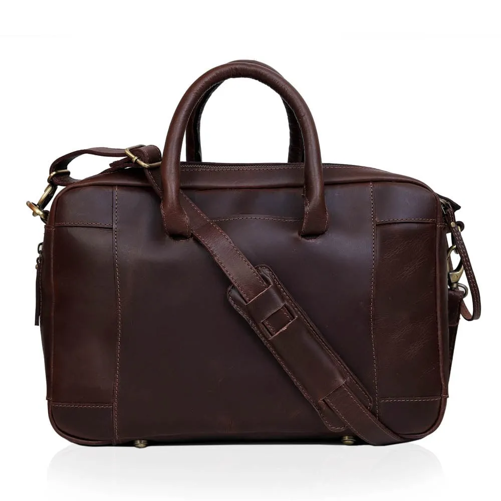 Donovan Handcrafted Leather Messenger/Backpack