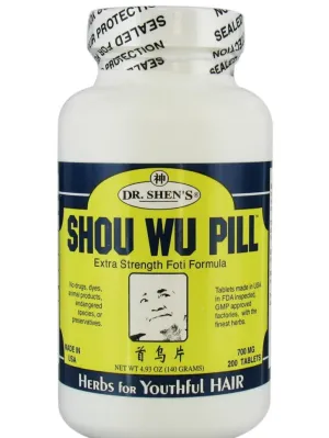 Dr. Shen's, Shou Wu Formula, 200 ct