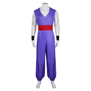 Dragon Ball Super : Super Hero Son Gohan Outfits Cosplay Costume Halloween Carnival Suit