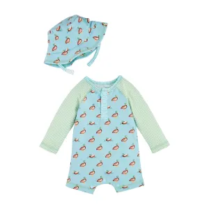 Duck Rashguard   Hat