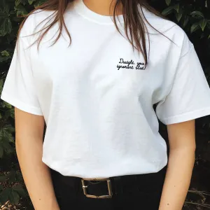 Dwight You Ignorant Slut Embroidered Unisex Tee