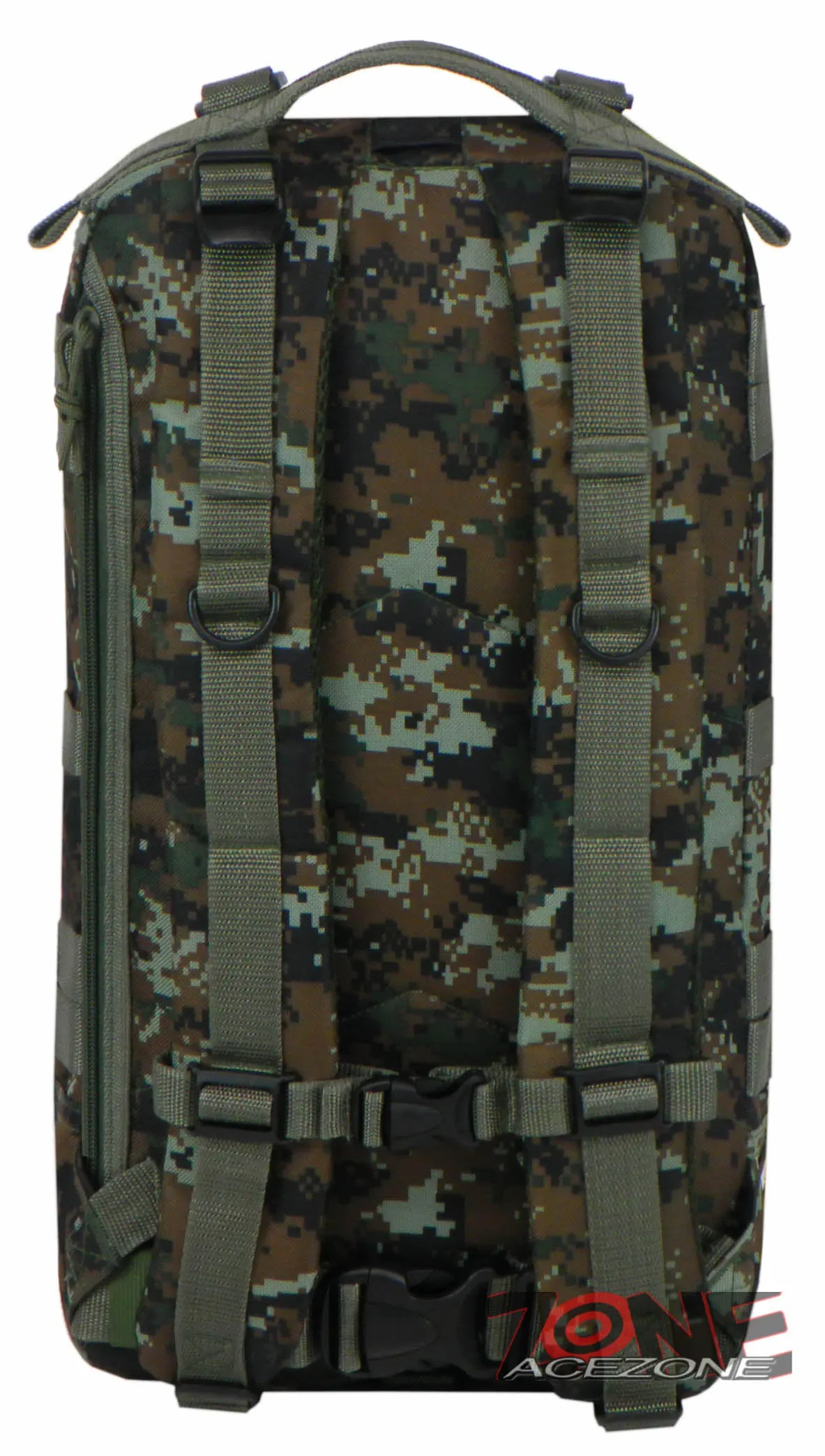 East West USA Tactical Molle Military Assault Hunting Backpack RTC502 GREEN ACU