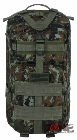 East West USA Tactical Molle Military Assault Hunting Backpack RTC502 GREEN ACU