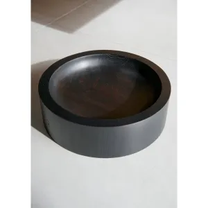 Ebonized 'End Grain' Bowl in Douglas Fir