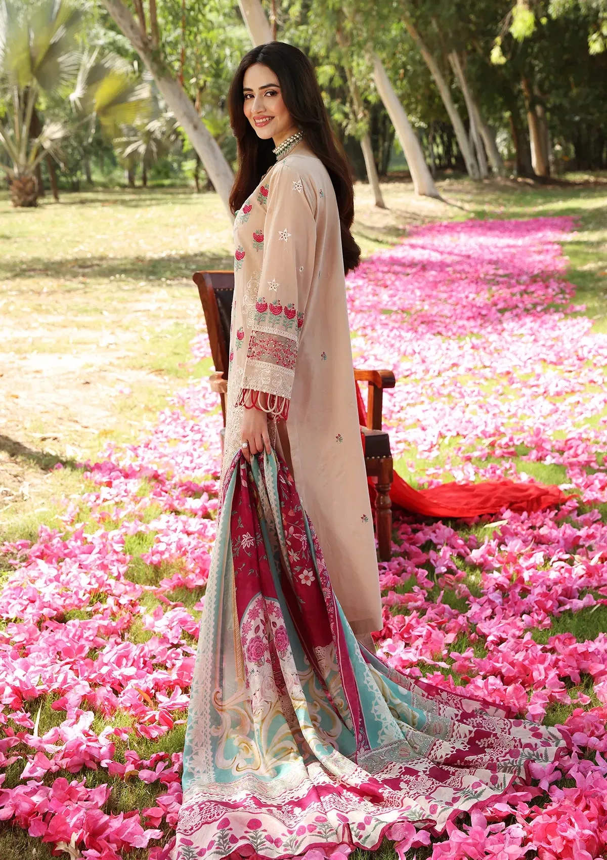 ECF-12 ANNA |  Elaf Premium festive Chikankari colletion2023