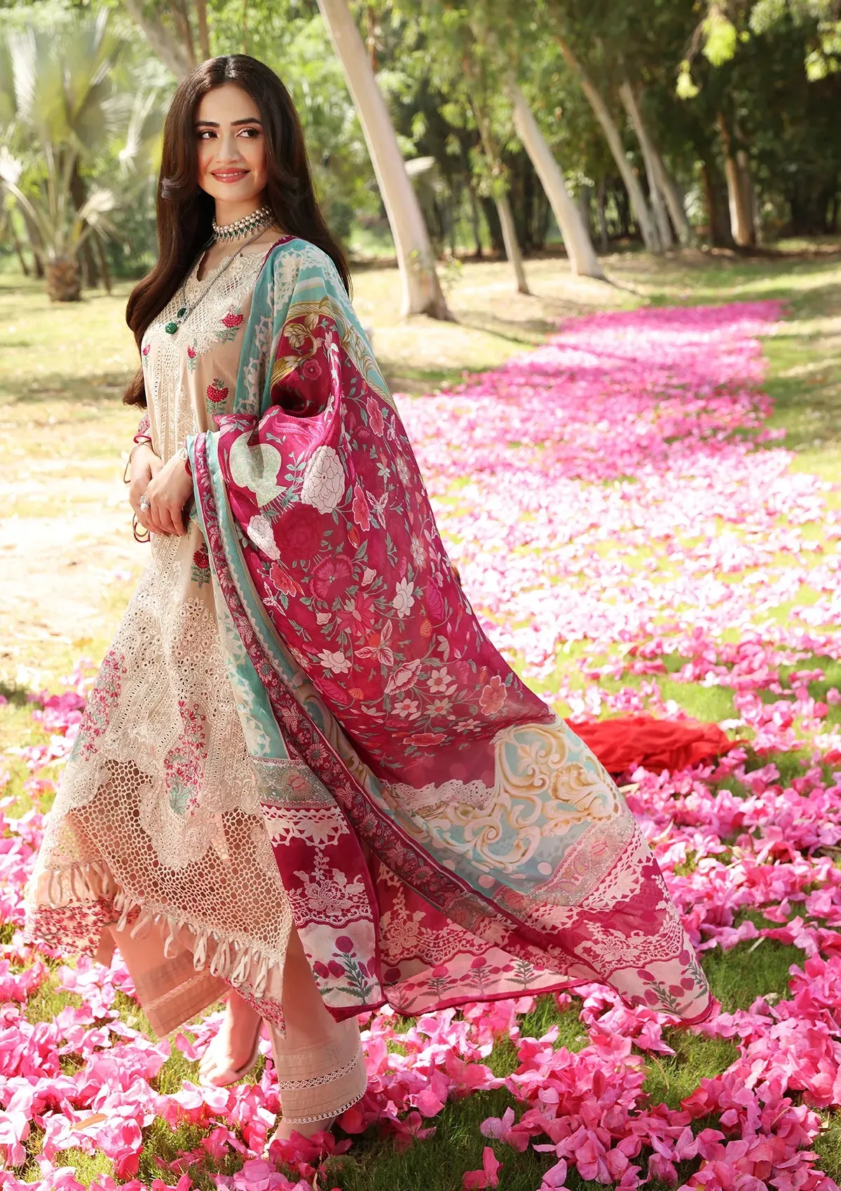 ECF-12 ANNA |  Elaf Premium festive Chikankari colletion2023