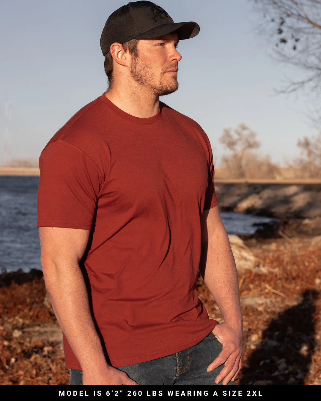 EDC Premium Short Sleeve - Dark Ember