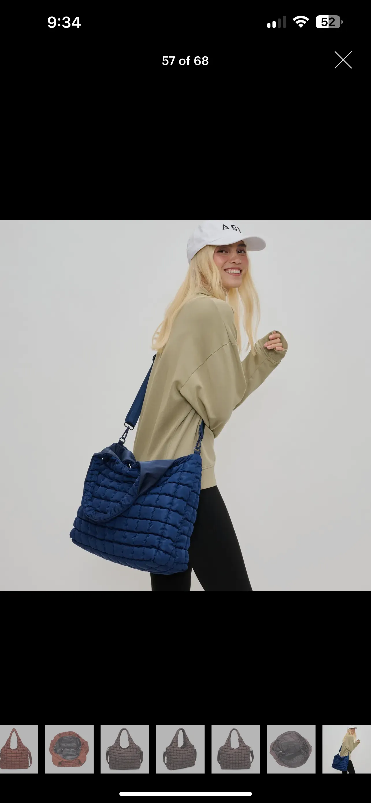 Elevate Tote Bag Navy