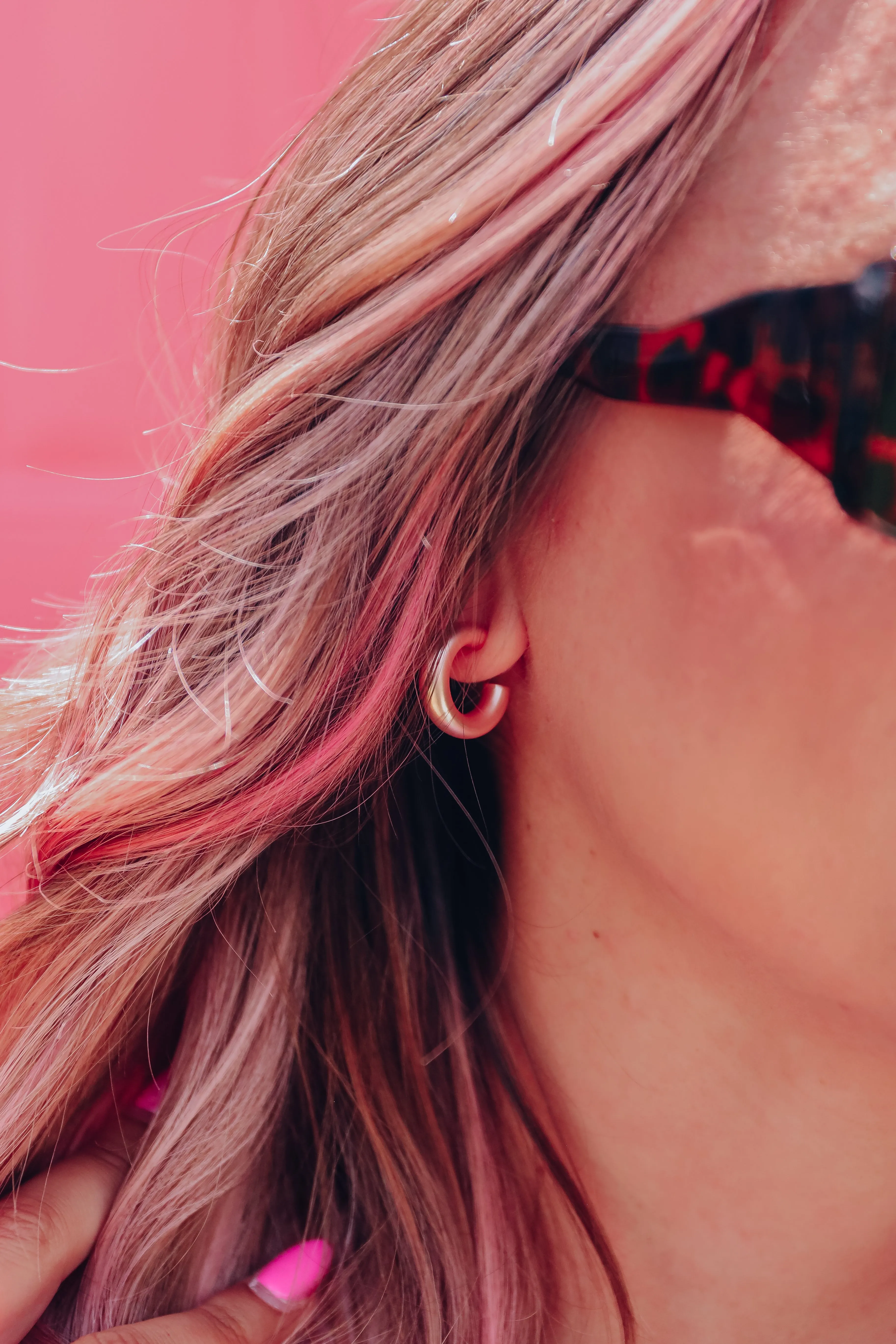 Embry Earrings - Matte Rose Gold