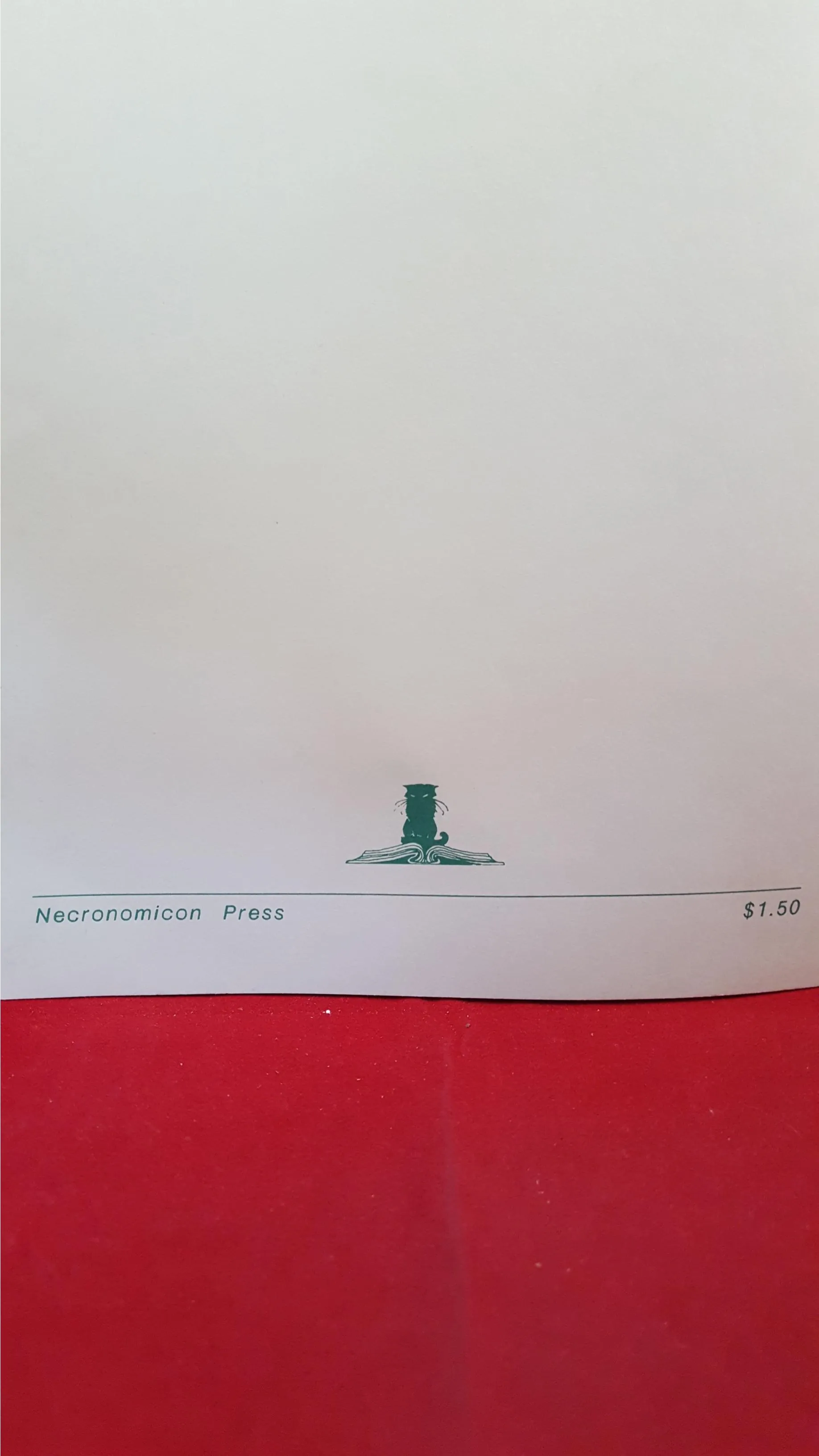 F Marion Crawford - The King's Messenger, Necronomicon, June 1989