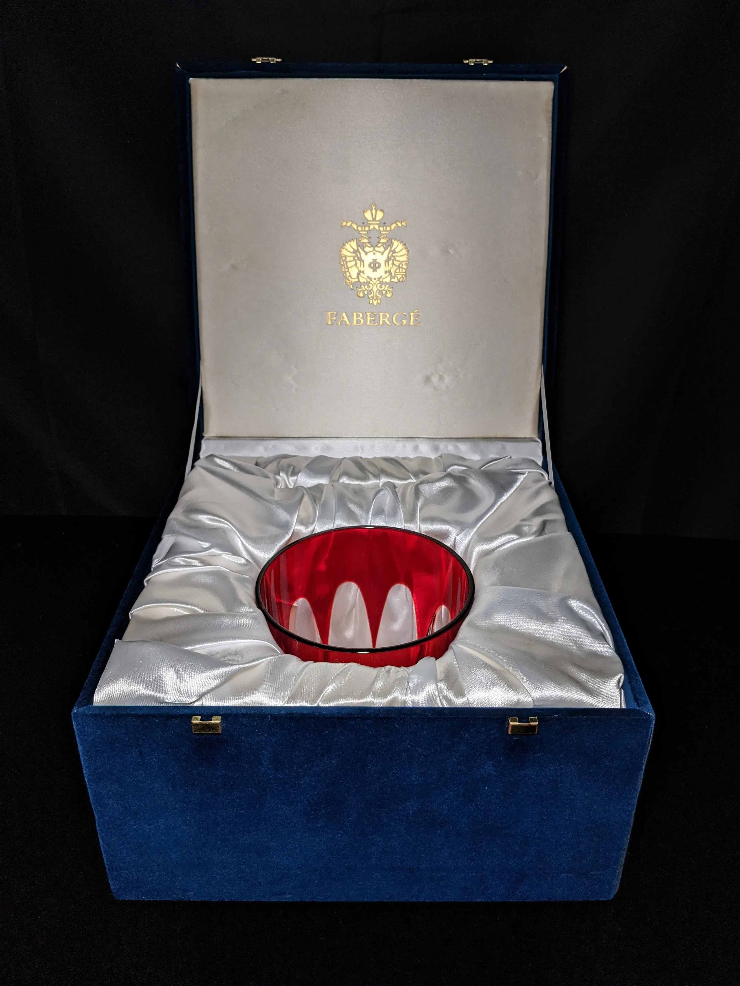 Faberge Lausanne Ruby Red Ice Bucket