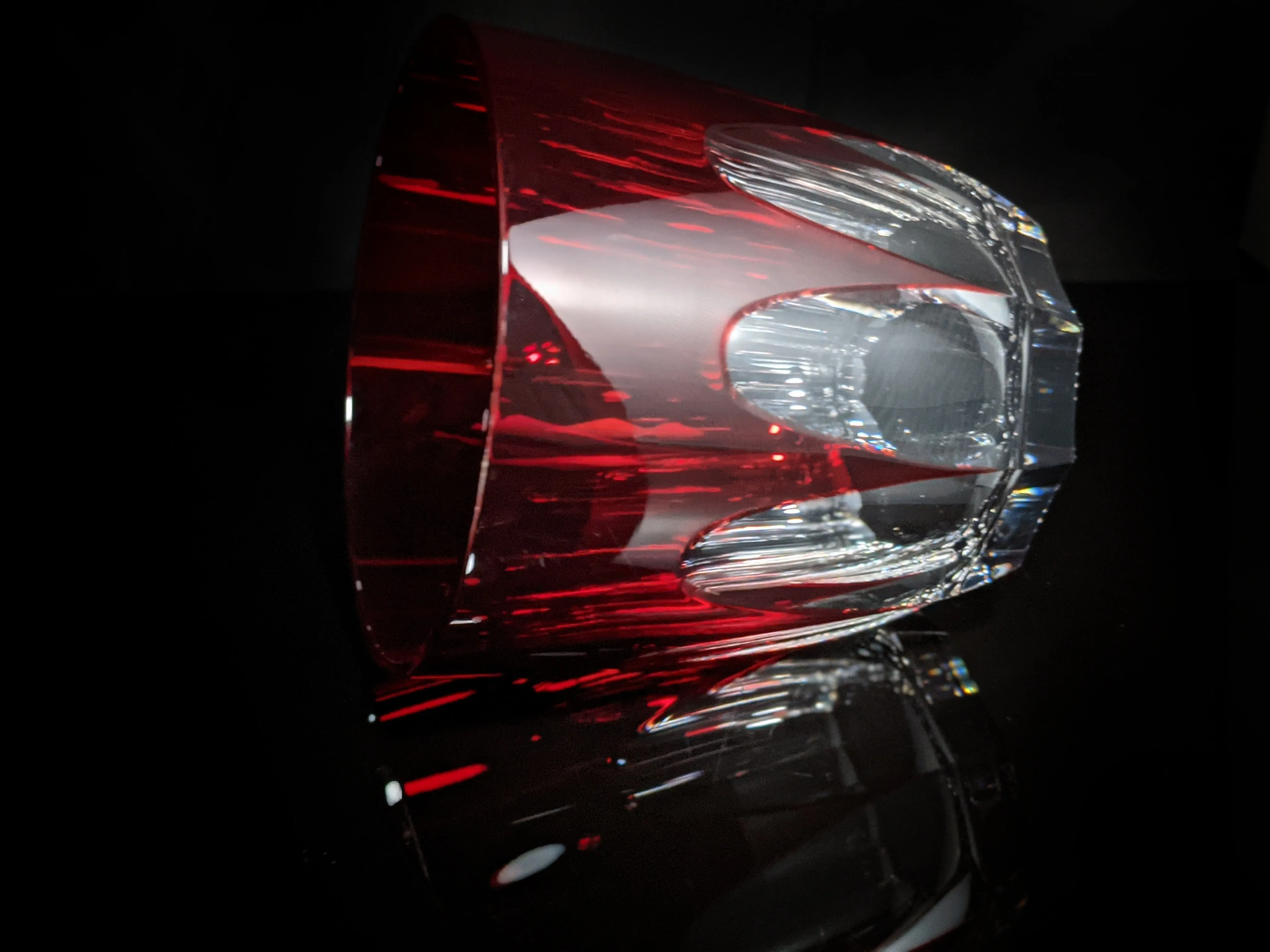 Faberge Lausanne Ruby Red Ice Bucket