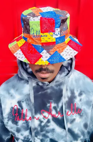 Fallon Aurielle Signature Rep Yo Set Bucket Hat (Royal Blue)
