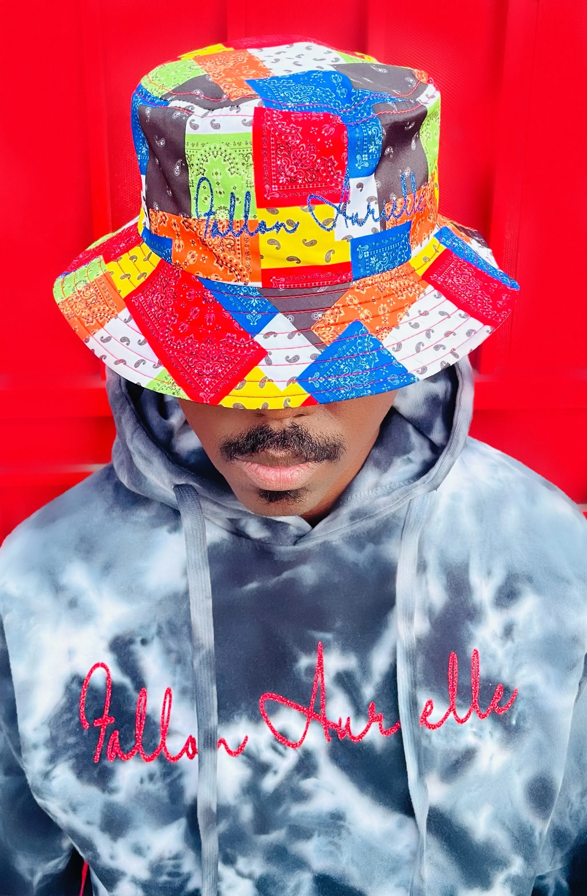 Fallon Aurielle Signature Rep Yo Set Bucket Hat (Royal Blue)