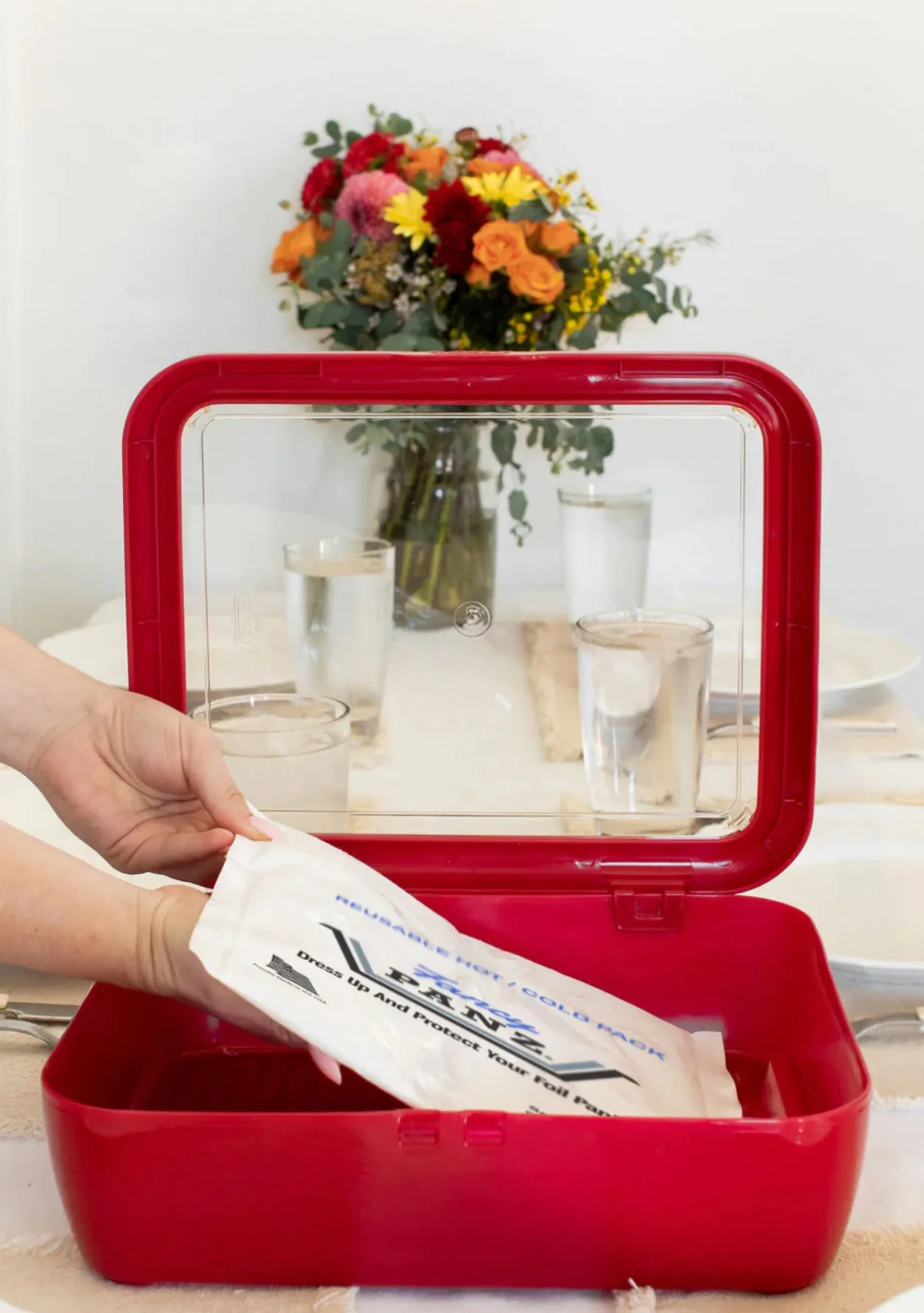 Fancy Panz Premium White Red