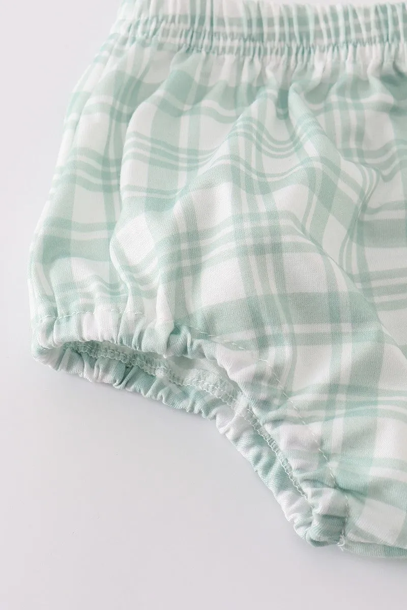 Farm Smocked Bloomer Set