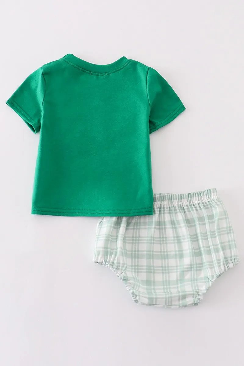Farm Smocked Bloomer Set