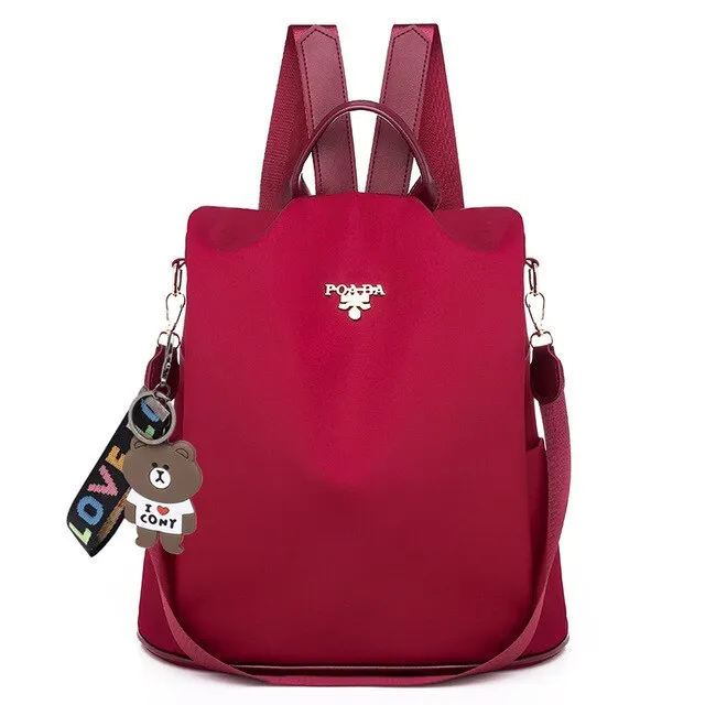 Fashion Anti Theft Waterproof Women Backpack