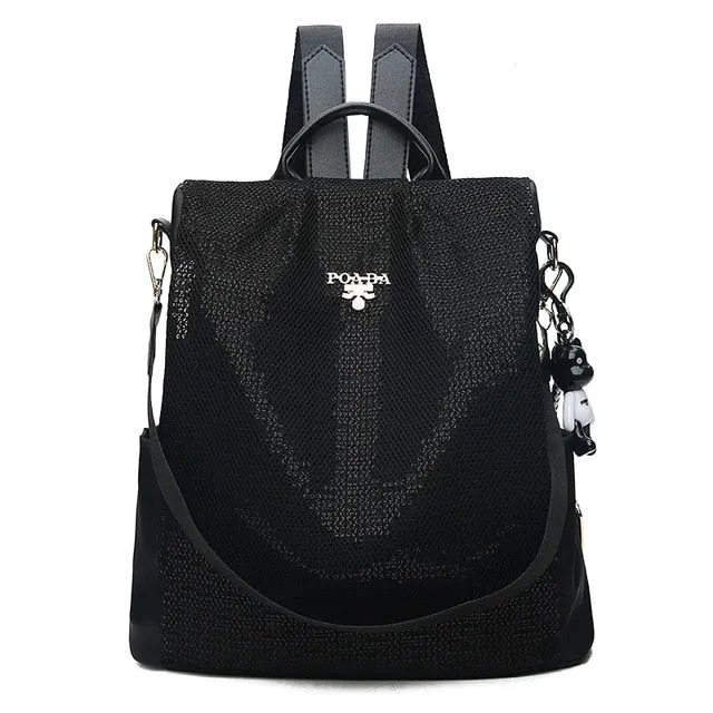 Fashion Anti Theft Waterproof Women Backpack