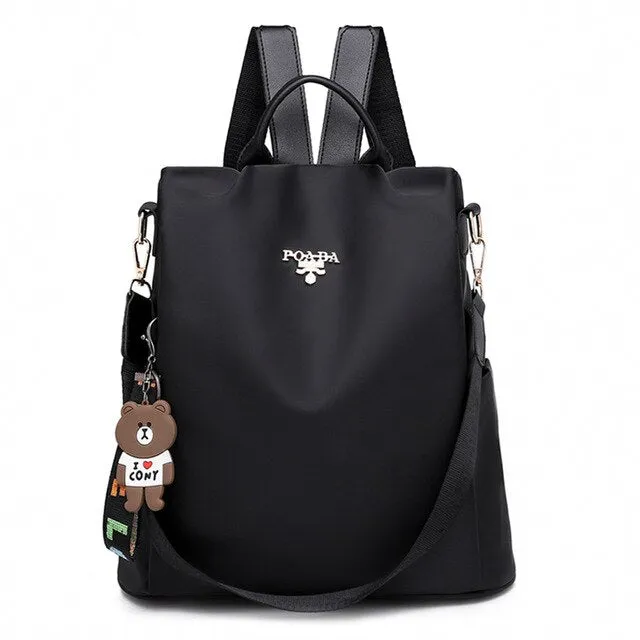 Fashion Anti Theft Waterproof Women Backpack