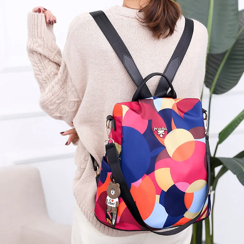 Fashion Anti Theft Waterproof Women Backpack